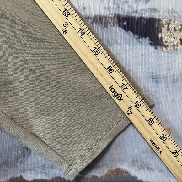 J. JILL Ponte Knit Floral‎ Lace Overlay Tunic Top Womens XL Cottagecore Taupe - Picture 16 of 16